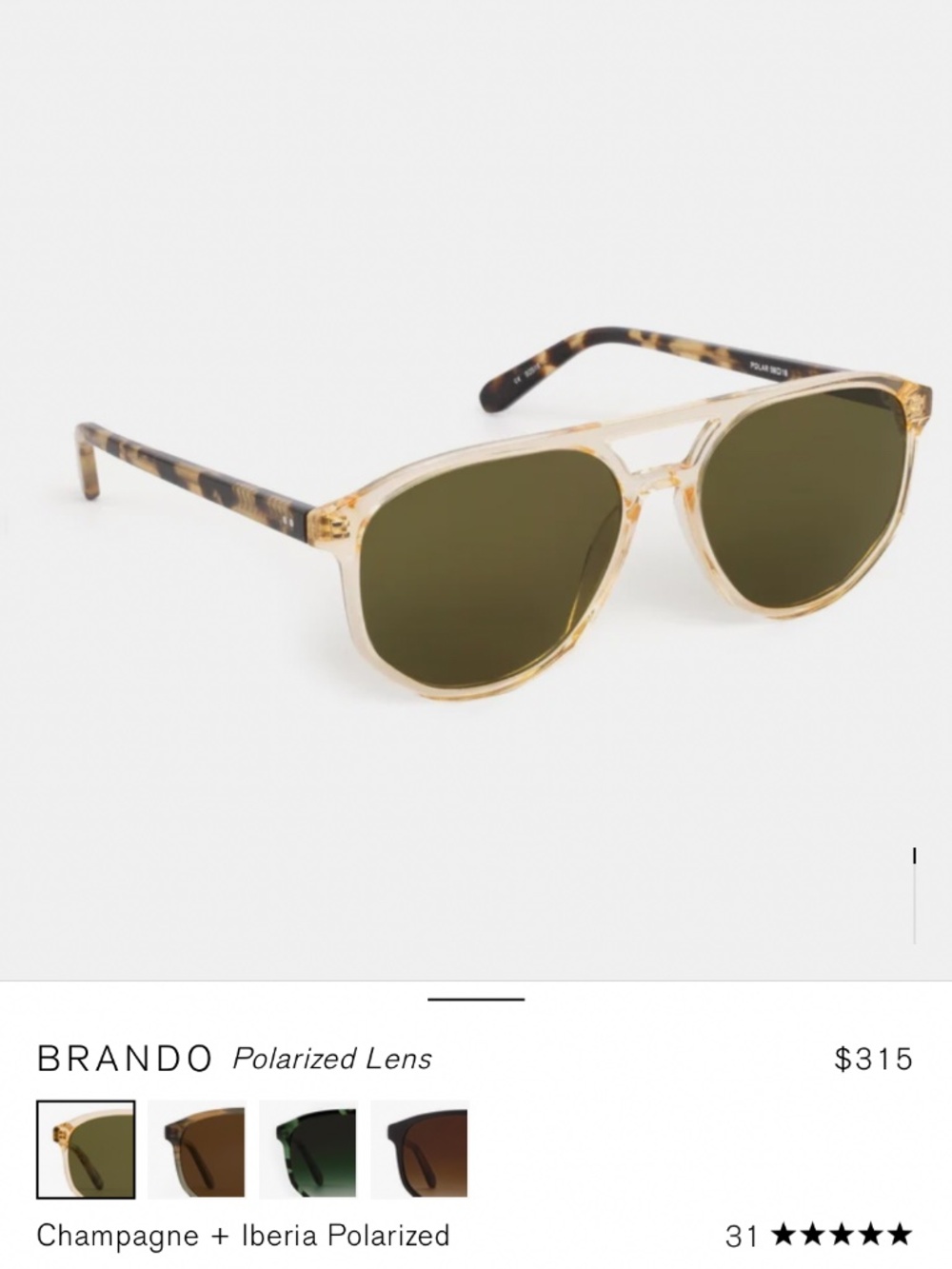 KREWE Brando sunglasses